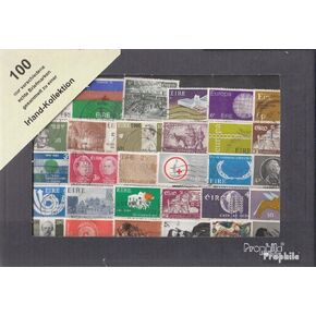 Prophila Collection Ireland 100 Various Stamps (Stamps for Collectors) in Kuwait