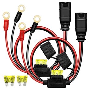 2 حزمة كابل شاحن GC002 X-Connect متوافق مع ملحقات شاحن بطارية NOCO، محطة ثقب M6 (1/4in) XL لشاحن البطاريات الذكية in Kuwait