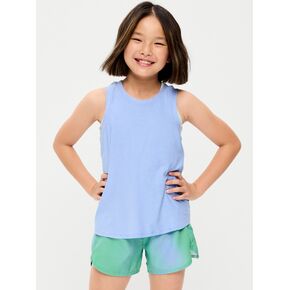 Old Navy CloudMotion Tank Top for Girls - Flax Flower in Kuwait