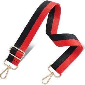 Woven Stripe Purse Straps,Replacement Crossbody Wide Shoulder Adjustable Strap for Bag Handbags in Kuwait