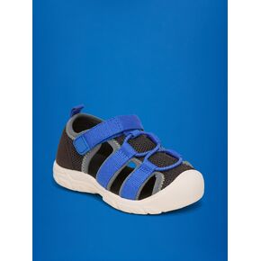 Old Navy Performance Closed-Toe Sandals for Toddler Boys - Blue Multi in Kuwait