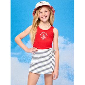 Old Navy Old Navy x Disney Mickey Mouse Fitted Tank Top for Girls - Red Buttons in Kuwait