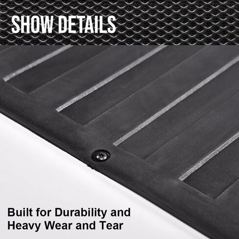 G-PLUS Heavy Duty Truck Bed Tailgate Mat Universal Tailgate Protector Trim Fit Most Pickup Trucks Extra Thick Rubber Cargo Liner 60" L x 19.5" W in Kuwait