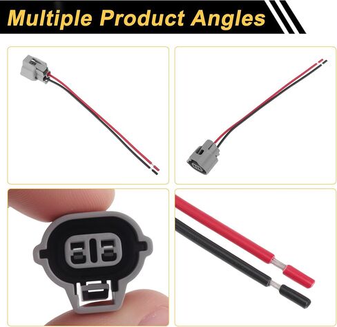 1pc 2 Pin Ignition Coil Connector Plug for Chevrolet Camaro 2013 for Chevrolet Malibu 2013 Female Adapter Terminal Housing Plug Connector No.88988460 in Kuwait