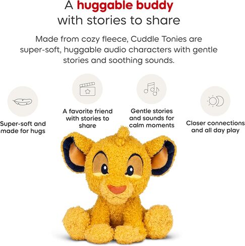 Tonies Cuddle Simba Audio Toy Plush from Disney's The Lion King in Kuwait