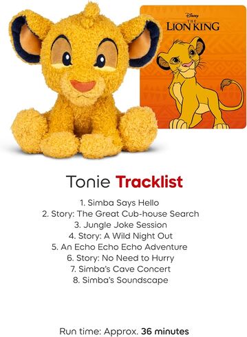 Tonies Cuddle Simba Audio Toy Plush from Disney's The Lion King in Kuwait