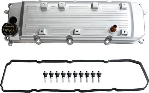 مجموعة غطاء صمام الألومنيوم من ميتزون متوافقة مع Ford F-150 F-250 F-350 F-450 F-550 Super Duty 2012-2017 Lincoln Mark LT 2012-2014 6.2 استبدال الغاز CC3Z6582J in Kuwait
