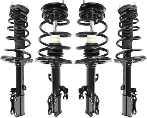 COMPLETESTRUTS - Front & Rear Complete Strut Assemblies with Coil Springs Replacement for 2004-2006 Toyota Camry - Set of 4 in Kuwait