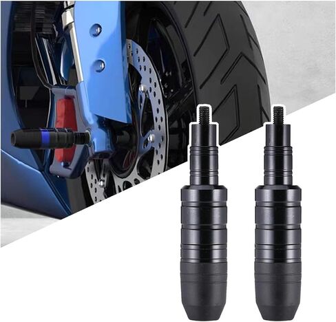 منزلق إطار الدراجة النارية لـ Yamaha Xmax 300 Xmax 300، شريط حماية من سبائك الألومنيوم، واقي المحرك والعادم، منزلق حماية الساق مقاوم للصدمات، أسود in Kuwait