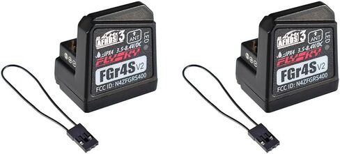 جهاز استقبال Flysky FGR4S V2 2.4 جيجا هرتز 4CH AFHDS 3 مخرج ثنائي الاتجاه PWM PPM IBUS 2 قطعة in Kuwait