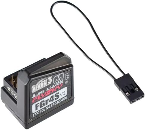 جهاز استقبال Flysky FGR4S V2 2.4 جيجا هرتز 4CH AFHDS 3 مخرج ثنائي الاتجاه PWM PPM IBUS 2 قطعة in Kuwait