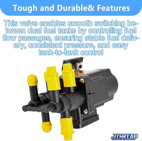 U7000 12336290 Fuel Tank Selector Valve 2-Port Compatible with 1974-1995 Chevrolet C/K Series, Ford F-Series, GMC Pickup Trucks with Dual Fuel Tanks Replacement Fuel Tank Switching Valve in Kuwait