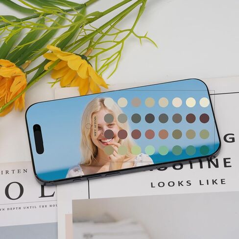 Ultimate 12 Season Color Analysis Personal PaletteCards (Set of 2),Portable Color Matching Guide for Outfits & Makeup,Scratch-Proof Double-Sided Palette(Soft Autumn) in Kuwait