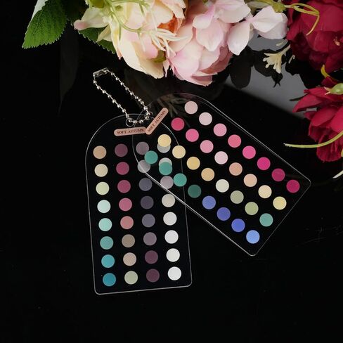Ultimate 12 Season Color Analysis Personal PaletteCards (Set of 2),Portable Color Matching Guide for Outfits & Makeup,Scratch-Proof Double-Sided Palette(Soft Autumn) in Kuwait