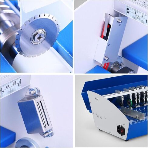 20" 520mm Paper Creaser Scorer Perforator with Scale Ruler, Multi-Function Paper Folding Machine for Files Photos Cards Invitations Tickets Book Covers in Kuwait