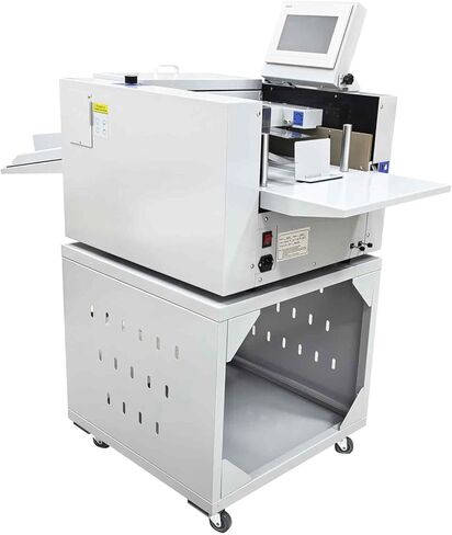 13'' Full Automatic Electric Digital Touch Control Creasing and Perforating Machine Top Air Suction Automatic Paper Feeding 2600 Sheets/h Split Structural Design 110V in Kuwait