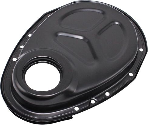 1 SET Black AluminiumTiming Chain Cover With Gaskets & Bolts Fits For Chevy Small Block 265, 283, 327, 350, 383 & 400 in Kuwait