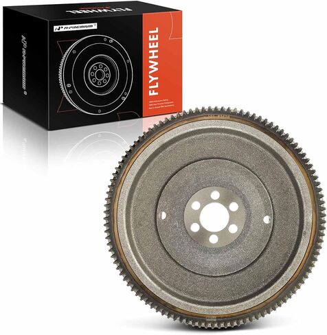 A-Premium Clutch Flywheel Compatible with Toyota Corolla 1992-1997, Celica 1994-1997 & Geo Prizm 1993-1997, 1.6L 1.8L, 6 Bolt Holes, 106 Teeth, Replace# 1340515090 in Kuwait