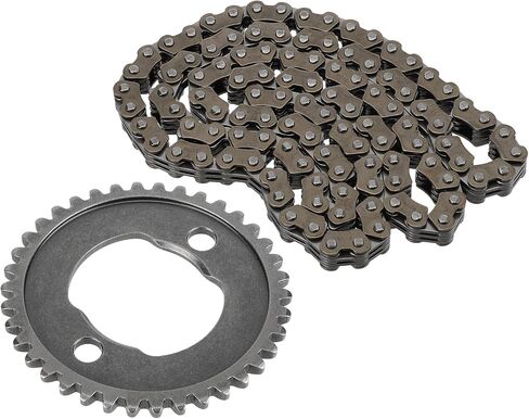 M MATI Cam Chain & 38T Cam Gear Sprocket for Honda TRX300 FourTrax 300 1988-2000 TRX300FW FourTrax 300 4x4 1988-2000 14321-HC4-000 14401-HC0-003 in Kuwait