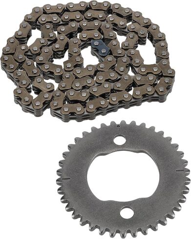 M MATI Cam Chain & 38T Cam Gear Sprocket for Honda TRX300 FourTrax 300 1988-2000 TRX300FW FourTrax 300 4x4 1988-2000 14321-HC4-000 14401-HC0-003 in Kuwait