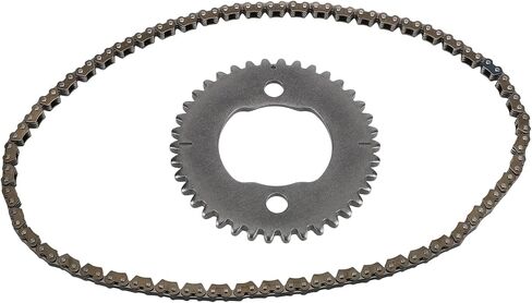 M MATI Cam Chain & 38T Cam Gear Sprocket for Honda TRX300 FourTrax 300 1988-2000 TRX300FW FourTrax 300 4x4 1988-2000 14321-HC4-000 14401-HC0-003 in Kuwait