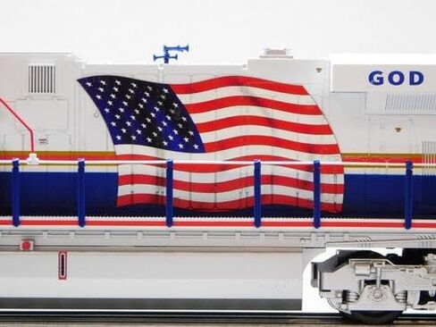 ليونيل BTO الرئيس ترامب ليجاسي ES44#4547 محرك الديزل O Gauge 2533047 in Kuwait