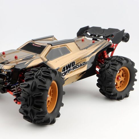 4 قطع RC إطارات العجلات قطع غيار بديلة لجميع 1/14 1/16 مقياس H14BM H16GT H16DR H16BM H16 H16P H16E 16208 16209 16210 14209 14210 14211 16889 RC Car (بني) in Kuwait