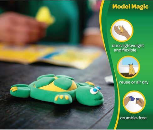Crayola Model Magic Modeling Compound, 8 oz, White, 6 lbs. in Kuwait