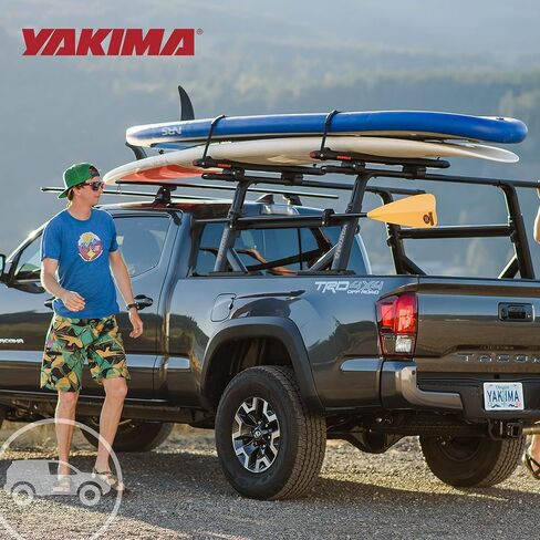 Yakima 78 Inch Lightweight Heavy Duty Aluminum HD Crossbar with Rubber Infill and T Slot Technology Compatible with Streamline Towers (Set of 2) in Kuwait