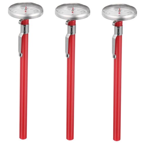3pcs Car Air Conditioner Mechanical Thermometer for Vehicle Interior Dashboard, Automotive Temperature Gauge Compatible with R134a Ac Systems, Mini Mechanical Thermometer for Truck in Kuwait