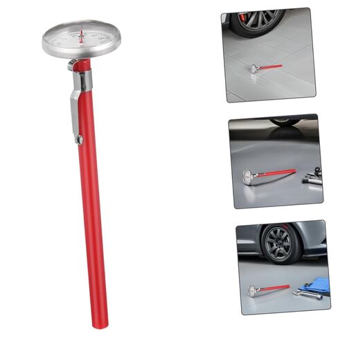 3pcs Car Air Conditioner Mechanical Thermometer for Vehicle Interior Dashboard, Automotive Temperature Gauge Compatible with R134a Ac Systems, Mini Mechanical Thermometer for Truck in Kuwait