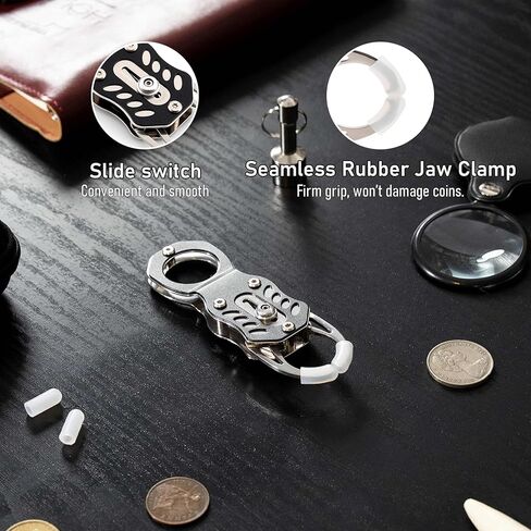 Moonzdudu Coin Ping Tester Kit – Pocket Pinger for Gold & Silver Coin Resonance Testing and Size Verification in Kuwait
