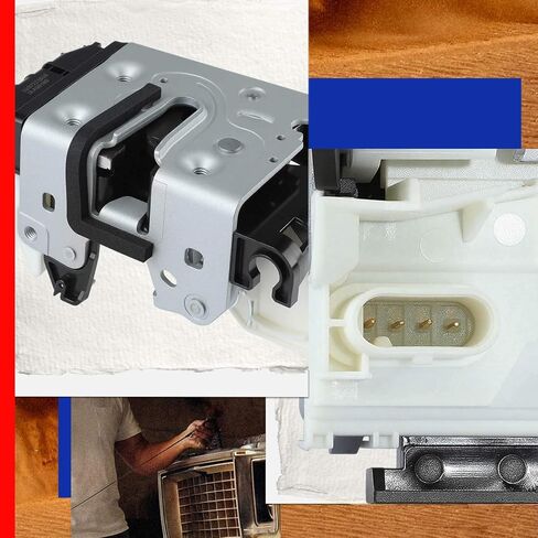 مشغل قفل الباب الخلفي JC Whitney JFBAJCWDLA00779 - متوافق مع Jeep Wrangler 2007-2017، Wrangler JK 2018 - مع أقفال الطاقة in Kuwait