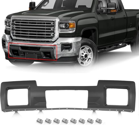 KARPAL Front Bumper Skid Plate Panel Fit for 2015-2019 GMC Sierra 2500 3500 HD 23178779,GM1053104 in Kuwait