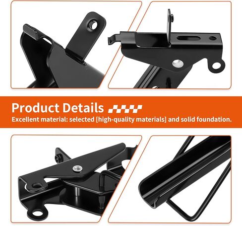 R+L Hand Tailgate Latch W/Tailgate Cable for Polaris Ranger 400 500 570 800 EV ETX GEM EM1400 2010-2022 1018850 1018849 in Kuwait