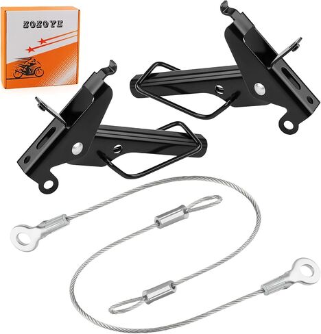 R+L Hand Tailgate Latch W/Tailgate Cable for Polaris Ranger 400 500 570 800 EV ETX GEM EM1400 2010-2022 1018850 1018849 in Kuwait