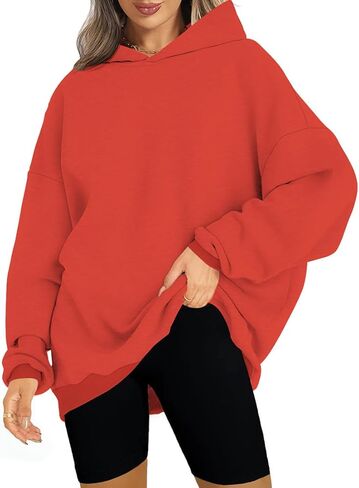 ROYLAMP Womens Oversized Hoodies Pullover Fleece Long Sleeve Hooded Sweatshirts Casual Fall Winter Outfits Tops in Saudi Arabia