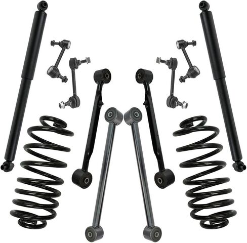 Suspension Kit Shock Trailing Control Arm Sway Coil for Spring Rear Left Right 10pcs for 9-7x for Bravada for Jimmy for Envoy for Trailblazer for Rainier in Kuwait
