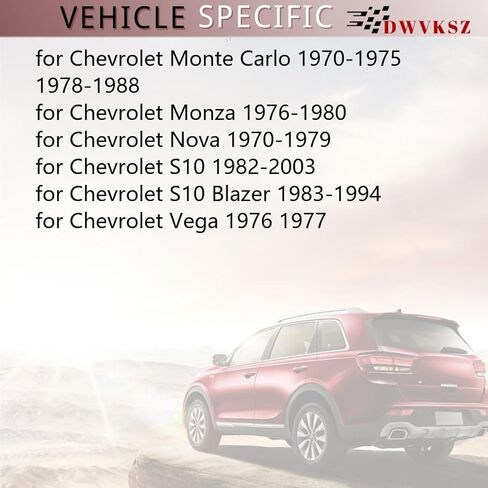 طقم زنبرك لضبط فرامل الطبل الخلفي لسيارة شيفروليه مونزا 3.8L 1978 1979 1980، لـ S10 Blazer 1.9L 1983 1984، لـ S10 Blazer 2.0L 1983 1984 يستبدل # H102536S، H450DP، عبوة واحدة in Kuwait