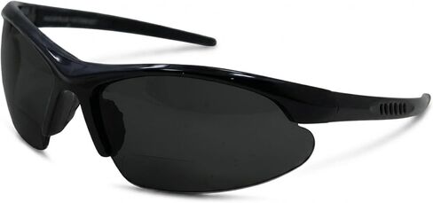 Blazin' Mawi Wrap Around Bifocal Reading Sunglasses - Semi-rimless, Browline Frame - Polarized Lens in Saudi Arabia