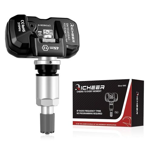 Richeer 1 PCS Variable Angle TPMS Sensor for Ford F150 F250 F350 Edge Mustang Expedition, Tire Pressure Monitoring Sensor for Ford Lincoln Models 315MHz OE F2GT1A180AC,F2GZ1A189A in Kuwait