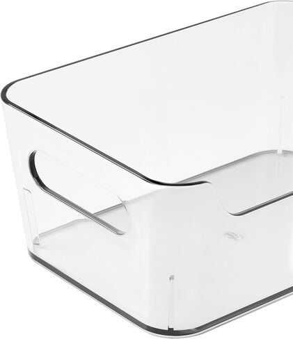 Simply Tidy Small Clear Open Storage Bins – 8" x 5" Plastic Organizer Bins with Integrated Handles for Craft, Office & Home Use, 24 Pack in Kuwait