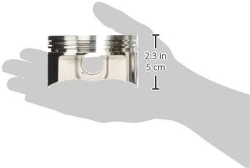 Wiseco 4366M09700 97.00mm 11:1 Compression Motorcycle Piston Kit, Black in Kuwait