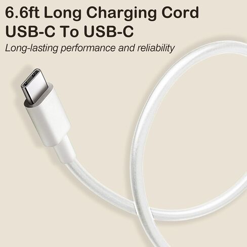 شاحن سريع USB-C بقدرة 15 وات مع كابل USB-C بطول 6.6 قدم لأقراص Kindle Fire إصدار USB-C، مصمم للاستخدام مع أقراص USB-C Fire وقارئات Kindle الإلكترونية in Saudi Arabia