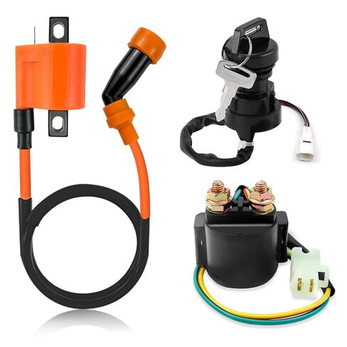 Rectifier Starter Relay Wire Harness Ignition Coil Handlebar Headlight Switch Ignition Key Switch CDI Box For Yamaha Warrior 350 YFM350 YFM350 1997-2001 4GB-82510-00-00 4BD-82510-00-00 3GD-82590-40-00 in Kuwait