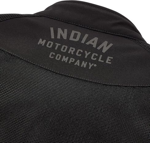 سترة سان بيدرو شبكية للرجال من Indian Motorcycle، أسود - 2864643 in Kuwait