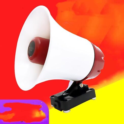 The Street Stall Horn Peddler Can Record Loud Bus Top Propaganda Amplification Play in Kuwait
