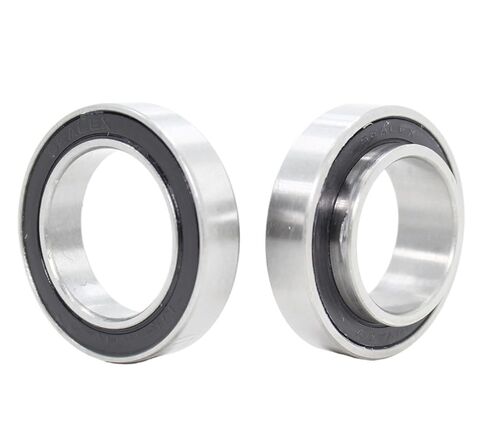 2PCS Bearings Wheel Set Bicycle Bottom Bracket Repair Parts MR22237 MR2437H8 24 * 37 * 8mm 22.2 * 37 * 8 * 11.5mm(B) in Kuwait