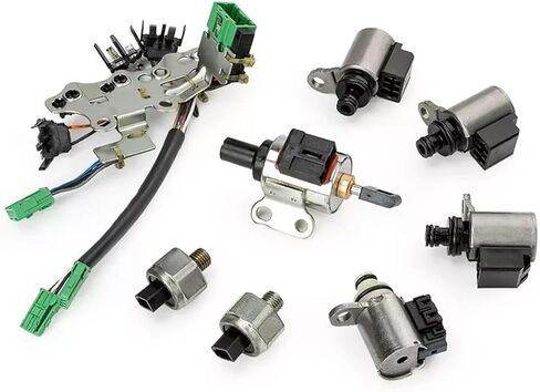 متوافق مع قطع غيار سيارات نيسان دودج JF011E RE0F10A CVT مجموعة صمامات الملف اللولبي لنقل الحركة مكونة من 8 قطع أدوات ملحقات السيارات in Kuwait