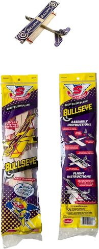 Bullseye Balsa Wood Airplane Glider GUILLOWS Model kit #43 in Kuwait
